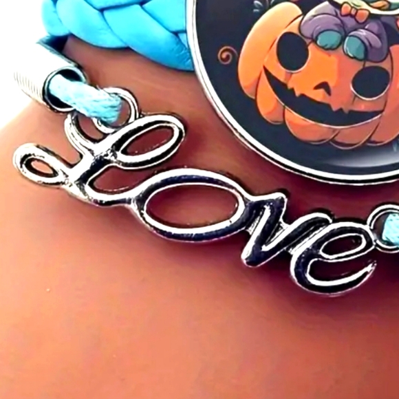 DISNEY | 🎃 Halloween Stitch Cartoon Character Braided Bracelet ~ ♾️ ❤️ - Picture 6 of 9